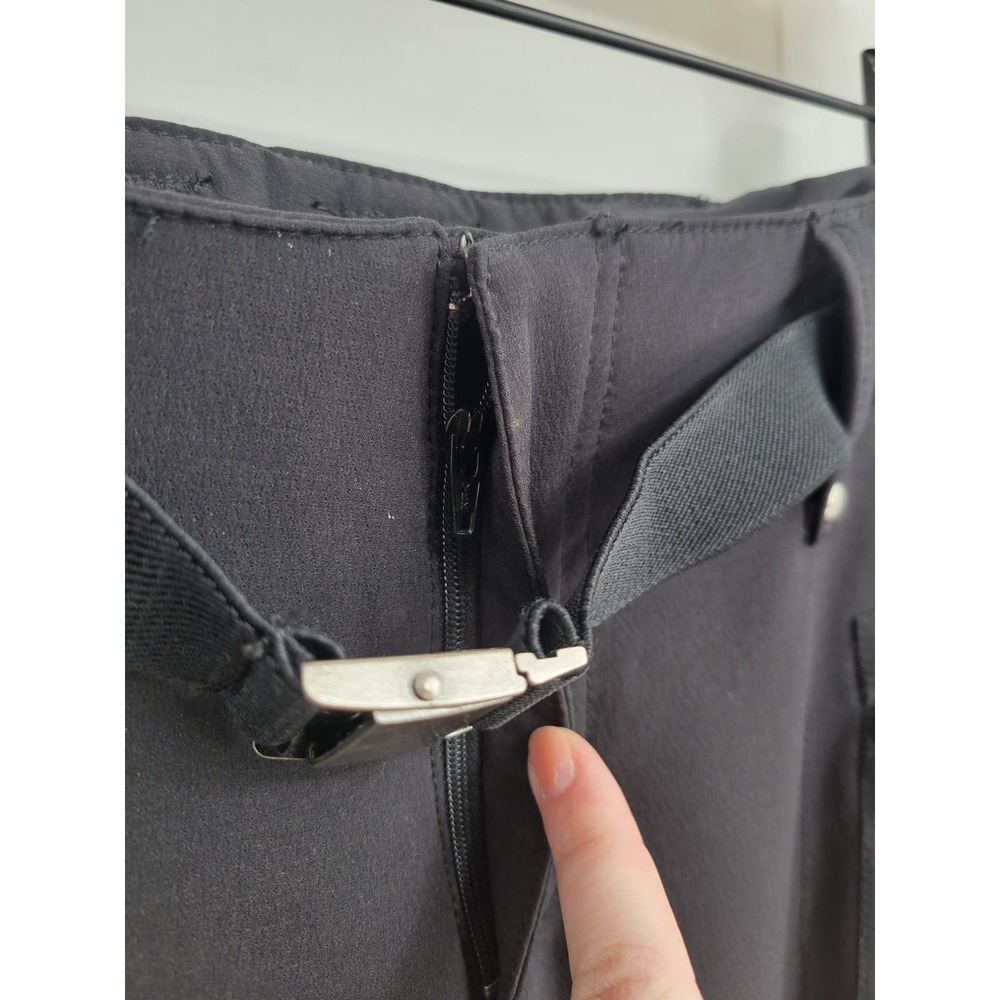 Athleta 10 Black Snow Pants Flare Leg Snowboarding Snowpants - Picture 3 of 8